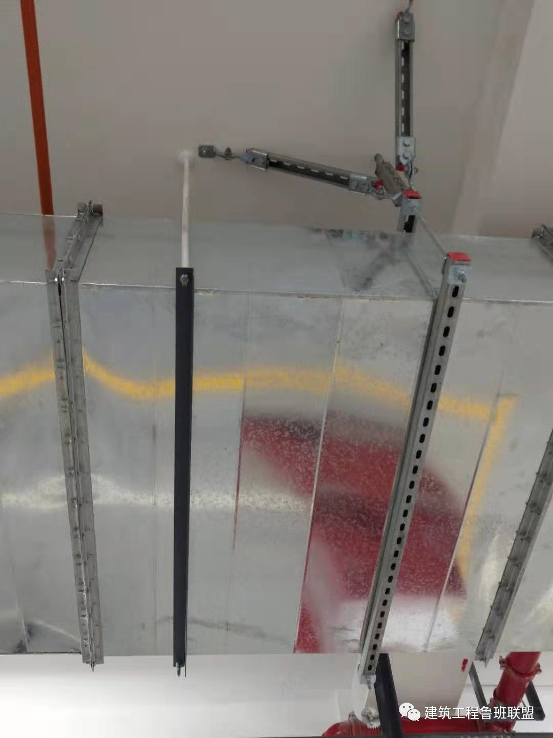 成品支吊架c型钢配件_钢材吊架_成品支吊架图片