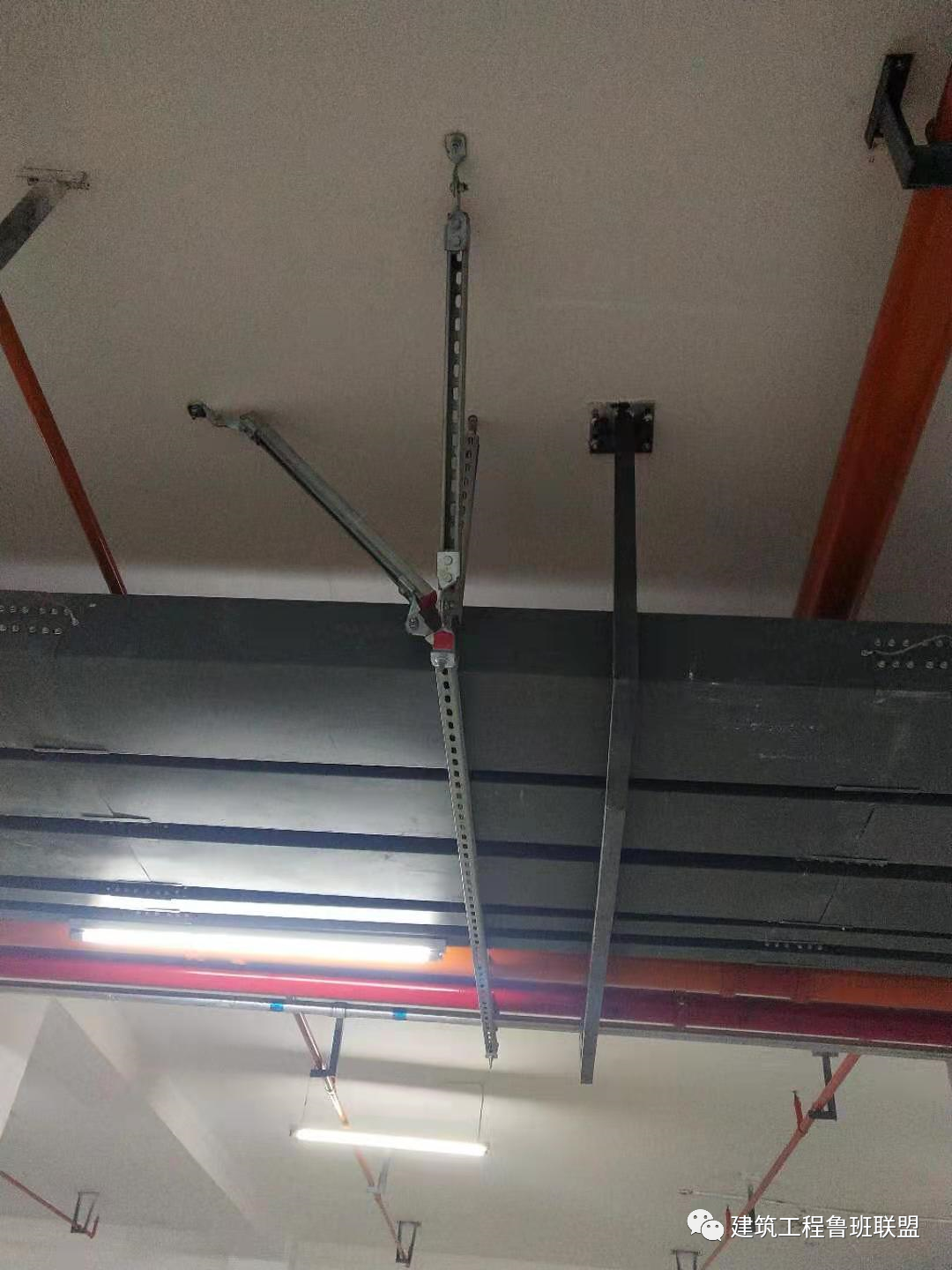 成品支吊架c型钢配件_钢材吊架_成品支吊架图片